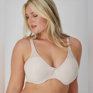 Bali Passion for Comfort Minimizer Underwire Bra - Sandshell - 38G